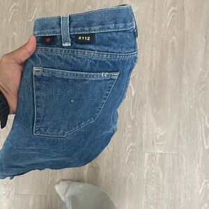 Dark Blue Denim Jeans - 2112 Tag